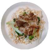 牛肉炒泡麵