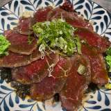 生牛肉沙拉盤