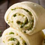BH.伝統的な花巻 6顆 Roll Bread 6 pieces
