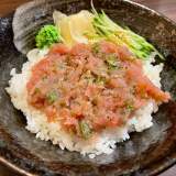 蔥鮪魚丼